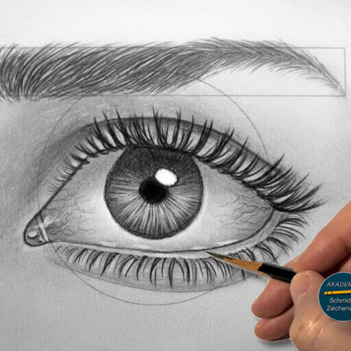 Augen zeichnen lernen mit Ralf Wilhelm Schmidt