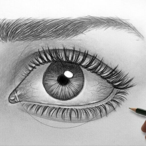 Augen zeichnen lernen