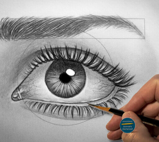 Augen zeichnen lernen mit Ralf Wilhelm Schmidt