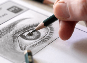 Zeichenkurs-Augen zeichnen