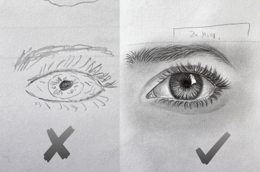 Augen zeichnen Online lernen mit Ralf Wilhelm Schmidt