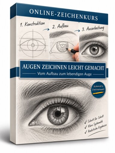 Augen zeichnen lernen - Zeichenkurs Schmidts Zeichenwelt