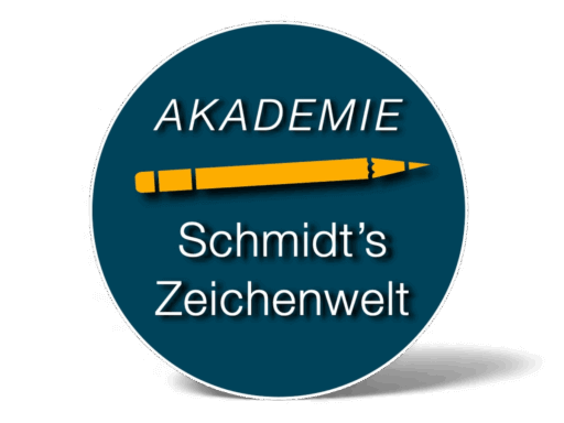 Zeichnen lernen-Logo Akademie Schmidts Zeichenwelt