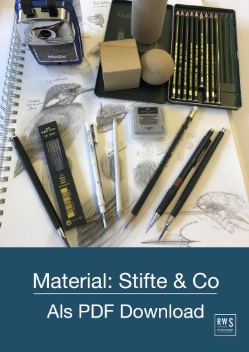 Zeichenmaterial für Künstler