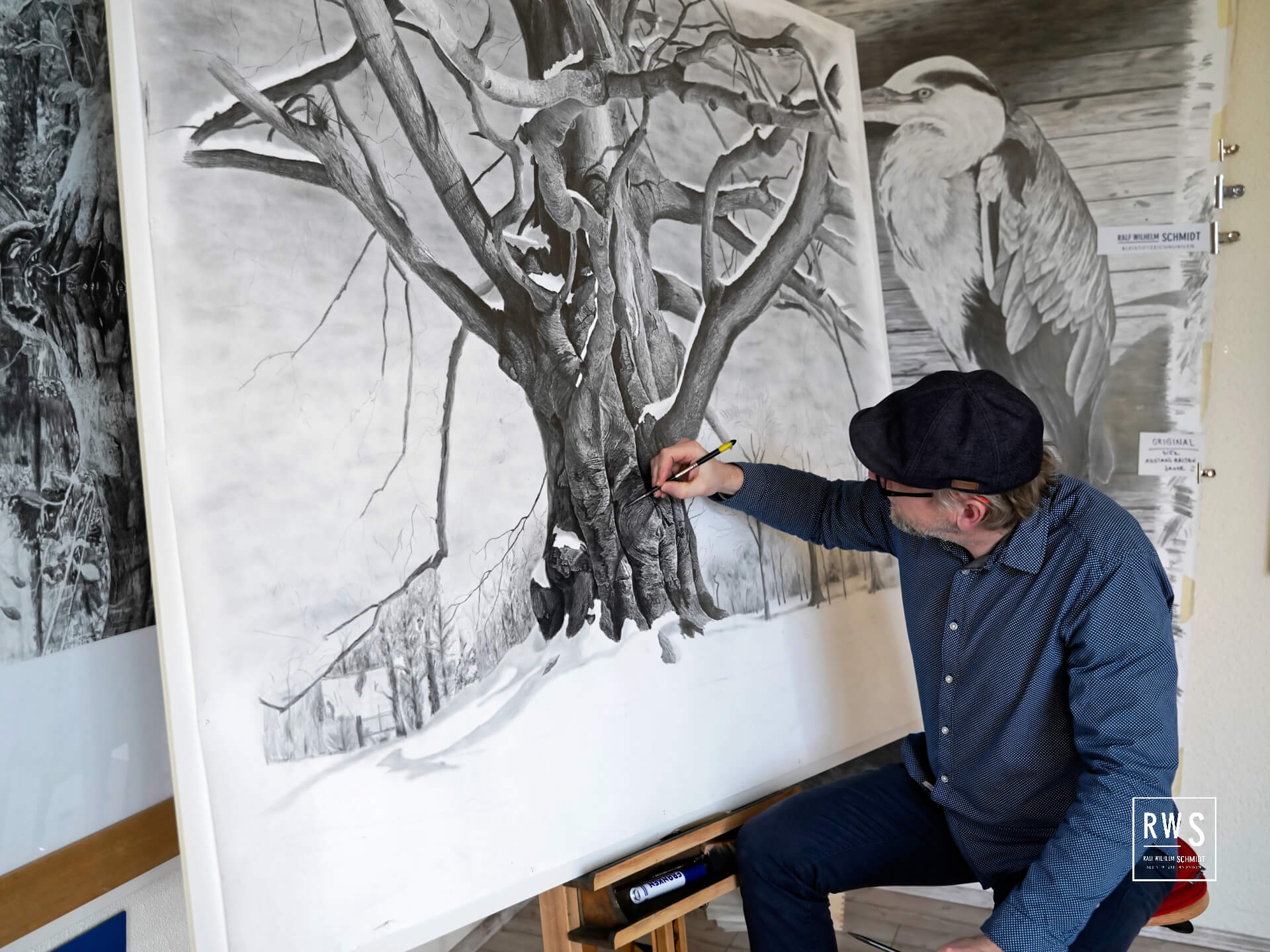 Bleistiftzeichnung-zeichnen-lernen mit Ralf Wilhelm Schmidt 
