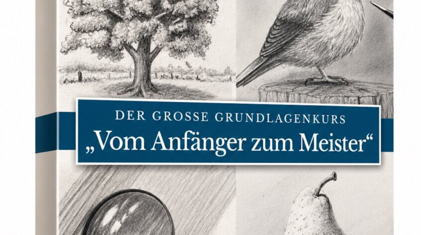Zeichenkurs Grundlagen, zeichnen lernen Anfänger