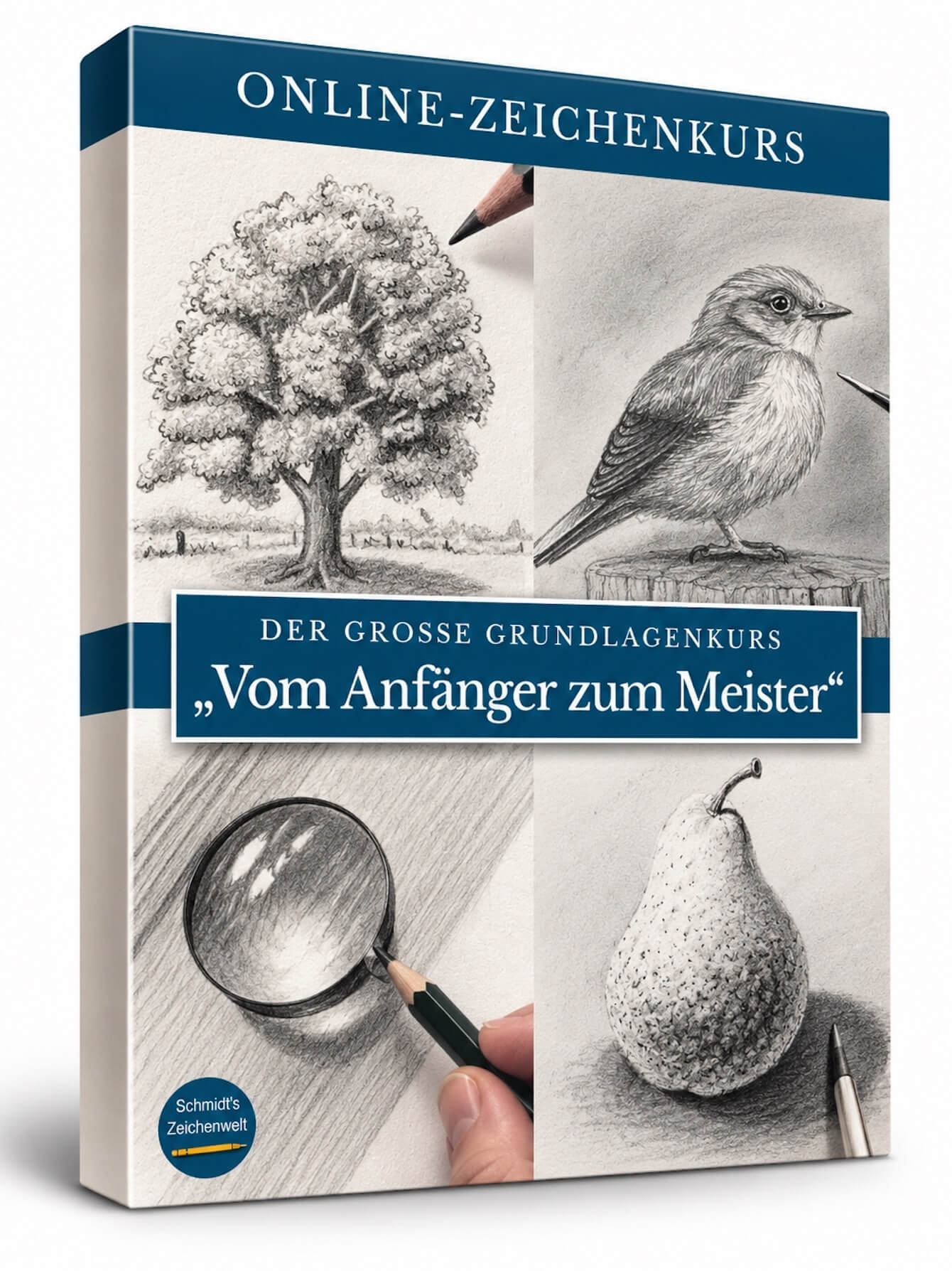 Zeichenkurs Grundlagen, zeichnen lernen Anfänger