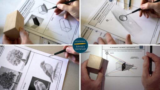 Zeichnen lernen mit Ralf Wilhelm Schmidt-Akademie Schmidts Zeichenwelt