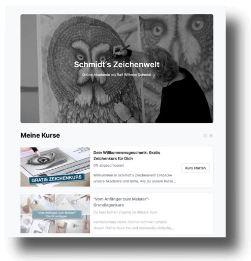 Schmidt’s Zeichenwelt Zeichnen lernen