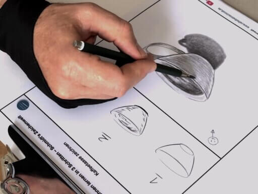 Kaffeetasse zeichnen