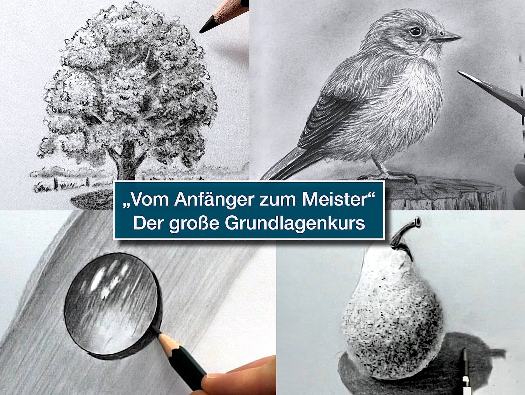 Zeichenkurs "Vom Anfänger zum Meister", Schmidts Zeichenwelt