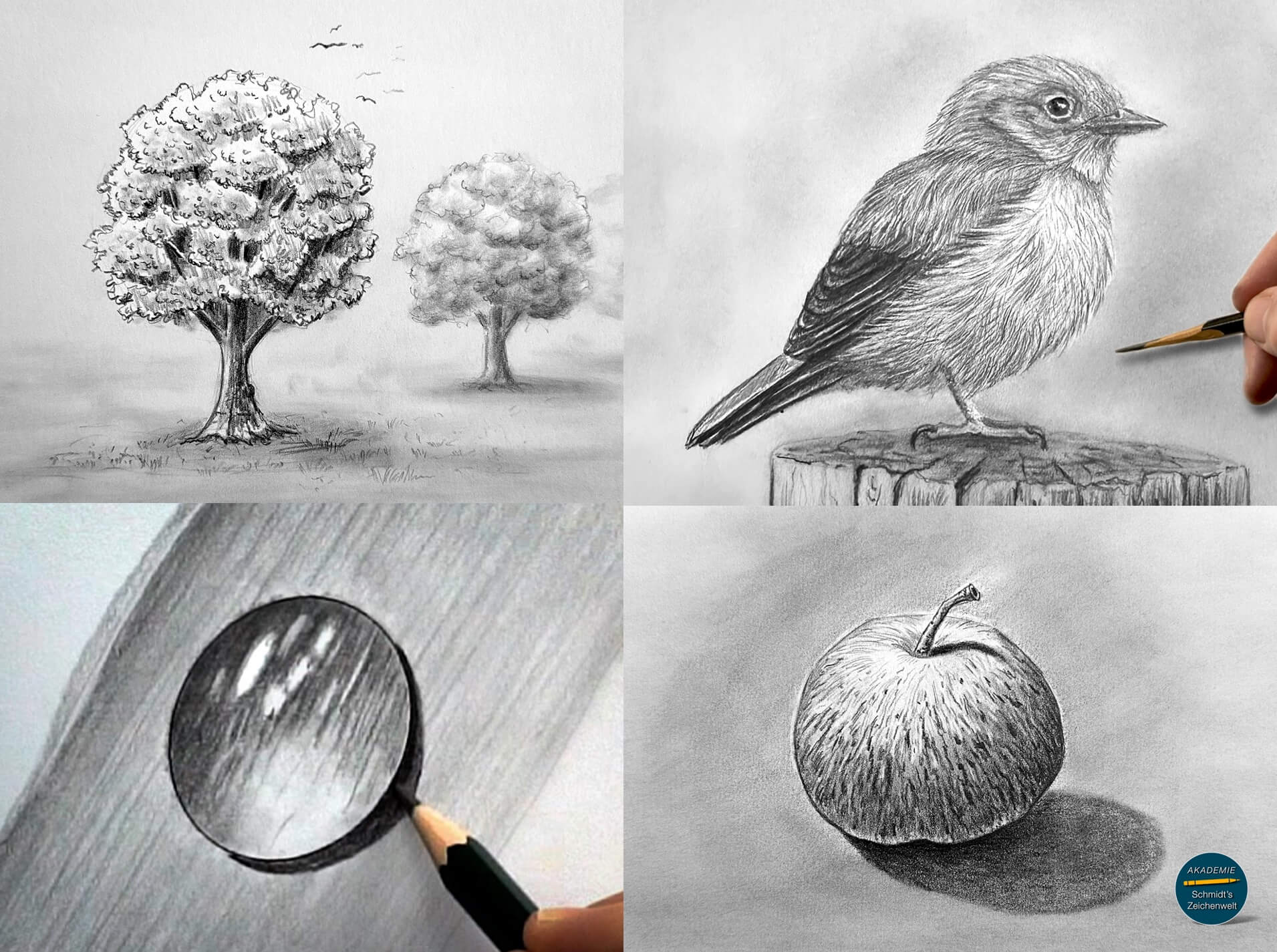 Zeichenkurs "Vom Anfänger zum Meister", Schmidts Zeichenwelt