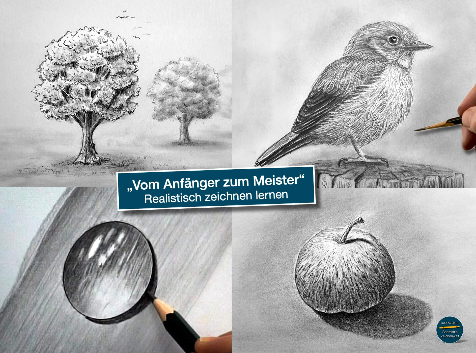 Zeichenkurs "Vom Anfänger zum Meister", Schmidts Zeichenwelt