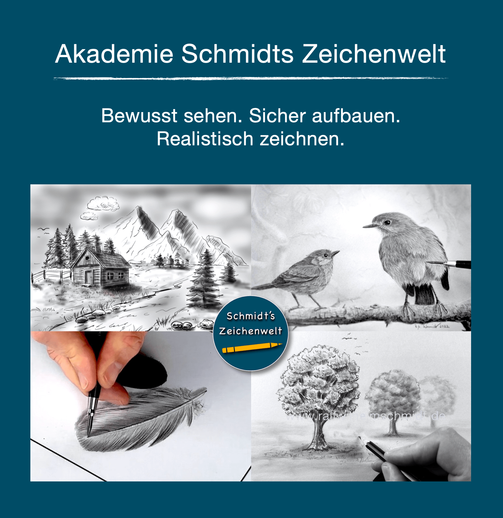 Akademie Schmidt's Zeichenwelt- realistisch zeichnen lernen