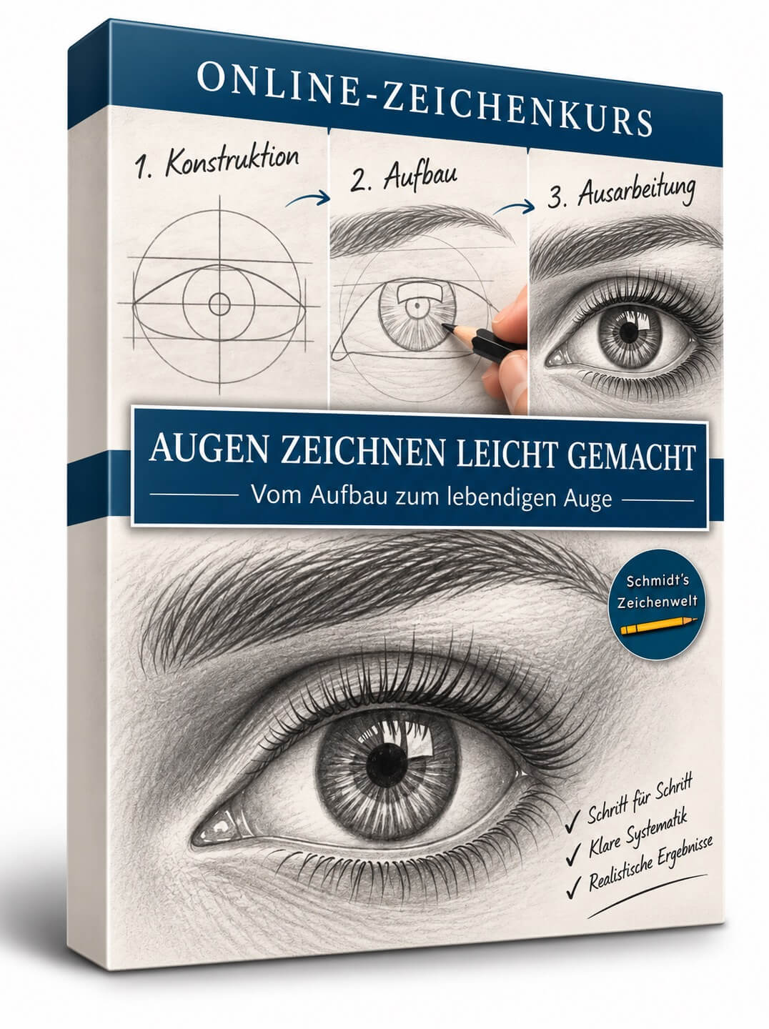 Augen zeichnen lernen-Zeichenkurs