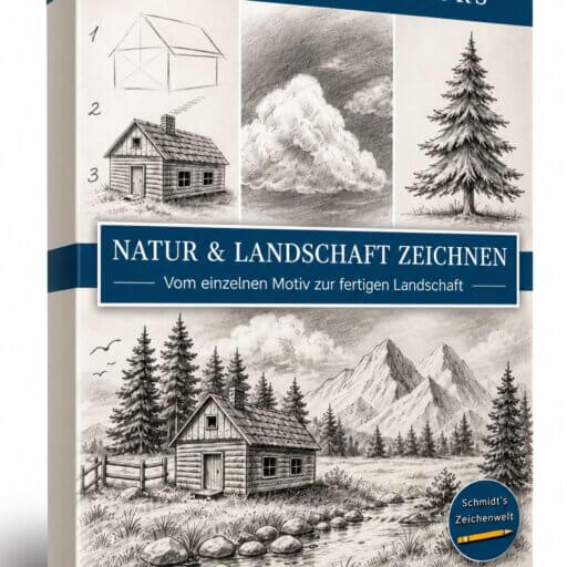 Zeichenkurs „Natur & Landschaft zeichnen“ , zeichnen lernen