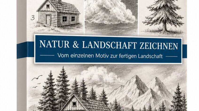 Zeichenkurs „Natur & Landschaft zeichnen“ , zeichnen lernen